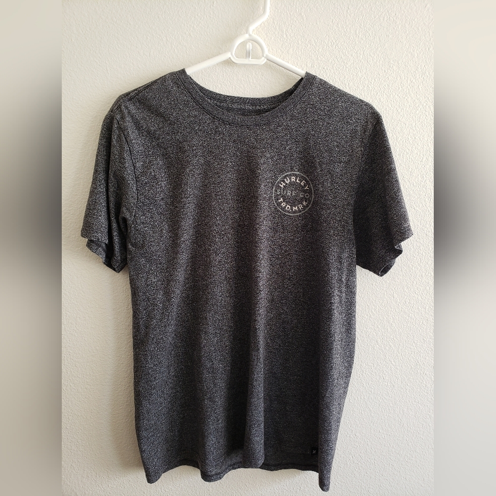 Hurley Surf Co. Mens M Distressed Gray T-Shirt